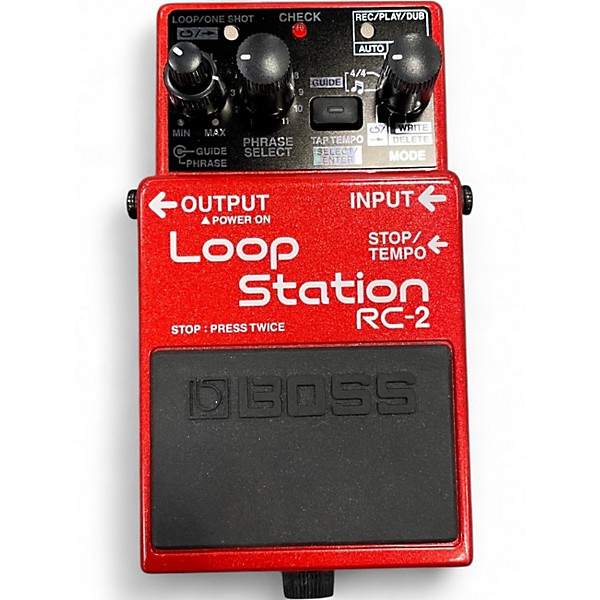 Used BOSS RC2 Loop Station Pedal