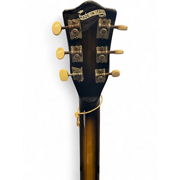 Vintage 1960s Eko 200 Sunburst Acoustic Electric Guitar