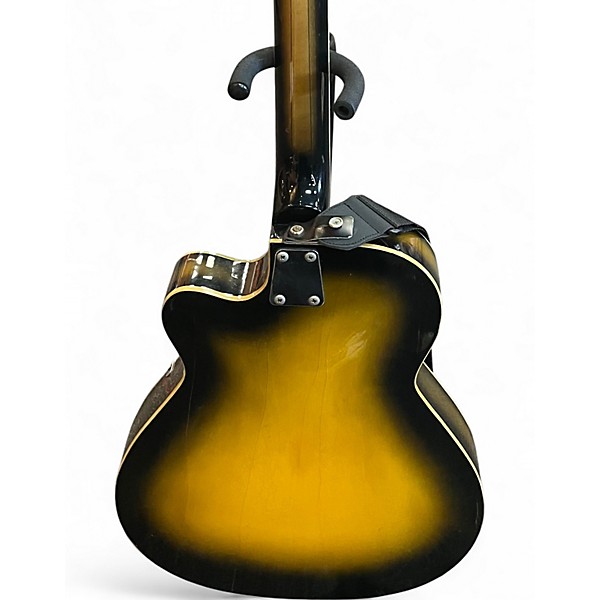 Vintage 1960s Eko 200 Sunburst Acoustic Electric Guitar