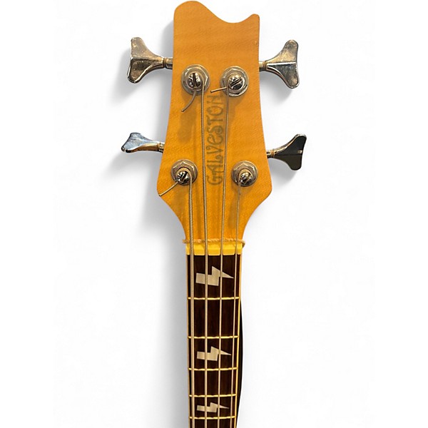 Used Galveston O90hmp50 Natural Acoustic Bass Guitar