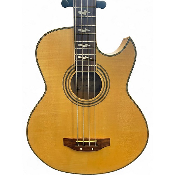 Used Galveston O90hmp50 Natural Acoustic Bass Guitar