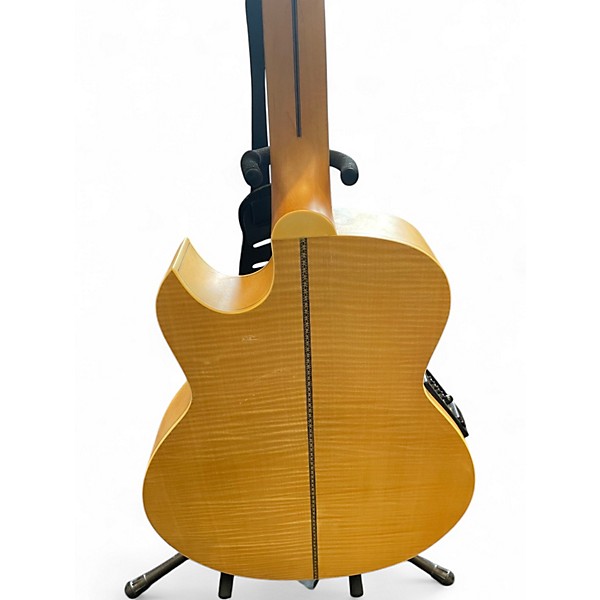 Used Galveston O90hmp50 Natural Acoustic Bass Guitar