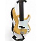 Used Glarry Bass Natural Electric Bass Guitar