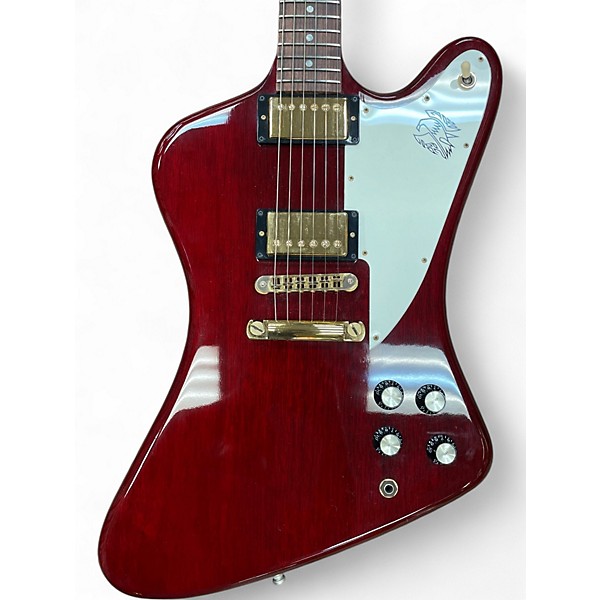 Used 2005 Gibson Firebird Studio T Crimson Red Trans Solid Body Electric Guitar
