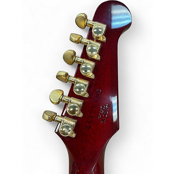 Used 2005 Gibson Firebird Studio T Crimson Red Trans Solid Body Electric Guitar