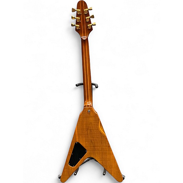 Vintage 1980 Gibson V2 Natural Solid Body Electric Guitar