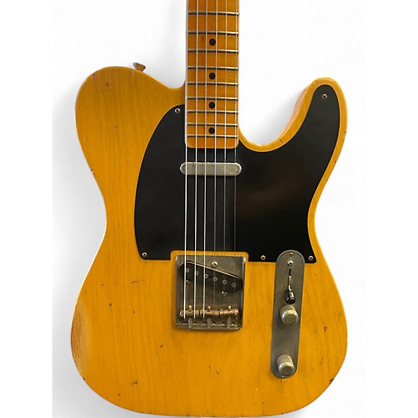 Used Fender Nashville Tellecaster T52 Butterscotch Blonde Solid Body Electric Guitar