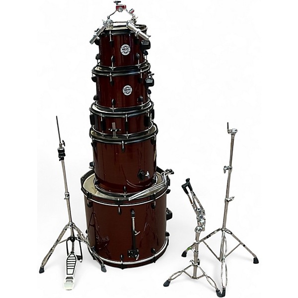 Used ddrum 5 Piece D2P Red Drum Kit