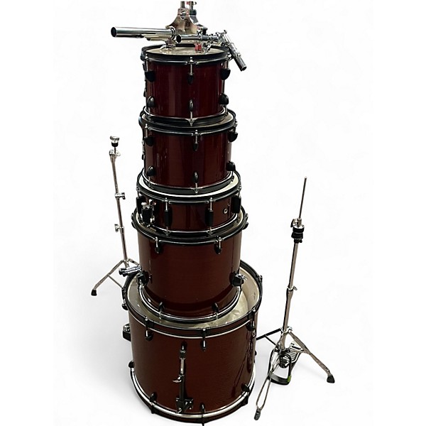 Used ddrum 5 Piece D2P Red Drum Kit