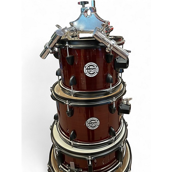 Used ddrum 5 Piece D2P Red Drum Kit