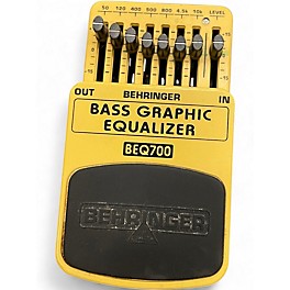 Used Behringer BEQ700 Graphic Equalizer Bass Effect Pedal