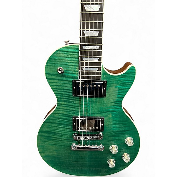 Used Gibson Les Paul Modern Figured Seafoam Green Solid Body Electric Guitar