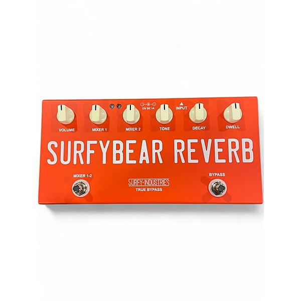 Used Surfy Industries SURFYBEAR REVERB Effect Pedal