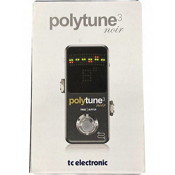 Used TC Electronic Polytune Noir Tuner Pedal