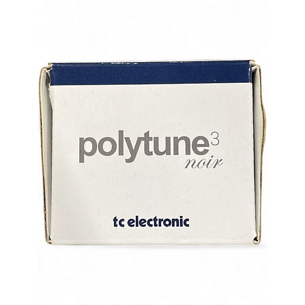 Used TC Electronic Polytune Noir Tuner Pedal