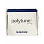 Used TC Electronic Polytune Noir Tuner Pedal