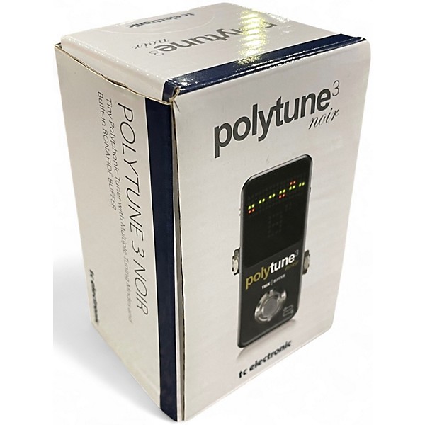 Used TC Electronic Polytune Noir Tuner Pedal