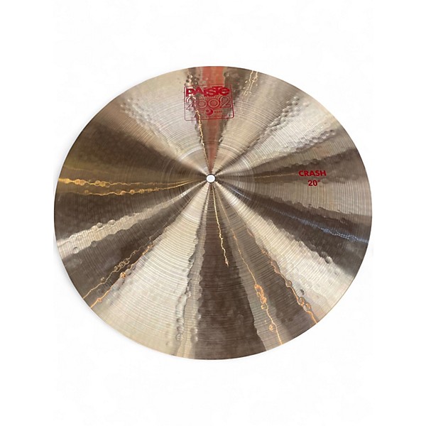 Used Paiste 20in 2002 Crash Cymbal
