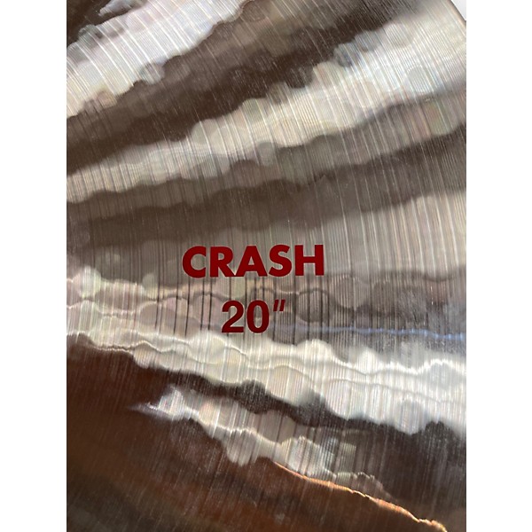 Used Paiste 20in 2002 Crash Cymbal