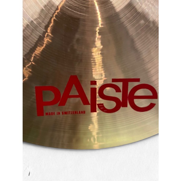 Used Paiste 20in 2002 Crash Cymbal