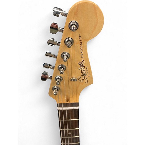 Used Squier DEBUT COLLECTION STRATOCASTER 2 Color Sunburst Solid Body Electric Guitar