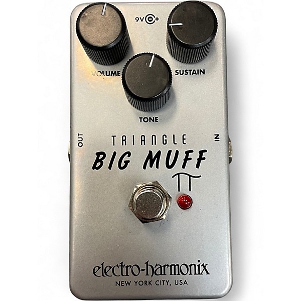 Used Electro-Harmonix Big Muff Triangle Pi Distortion Effect Pedal