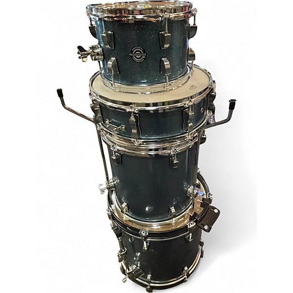 Used Ludwig 4 Piece Breakbeats By Questlove AZURE SPARKLE Drum Kit