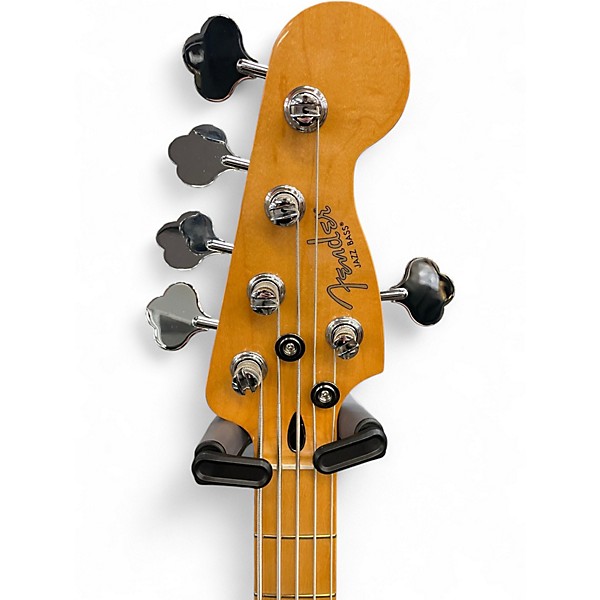 Used Fender Player II Jazz Bass Olympic Pearl Electric Bass Guitar
