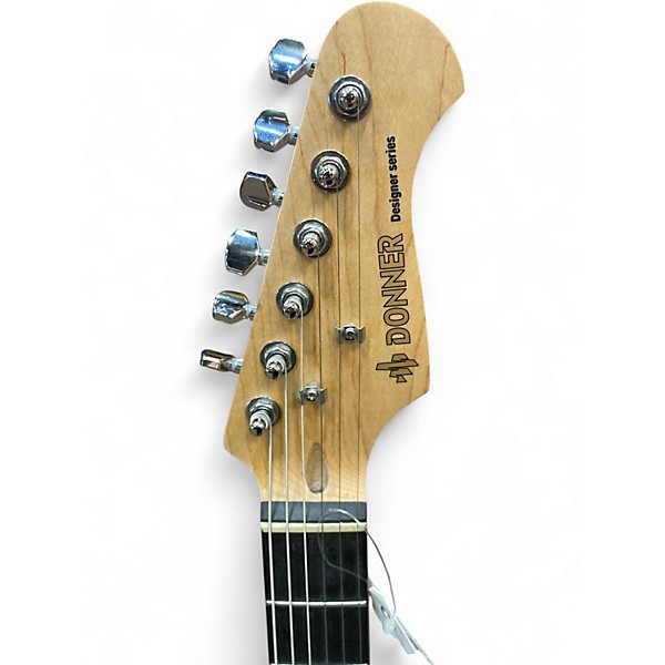 Used Donner HSS STRAT CLONE Blue Solid Body Electric Guitar