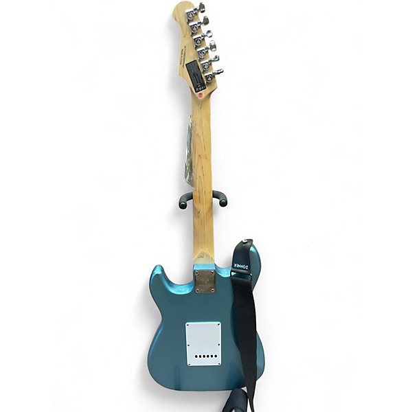 Used Donner HSS STRAT CLONE Blue Solid Body Electric Guitar