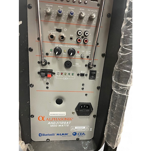 Used Alphasonik AKDJ10BAT