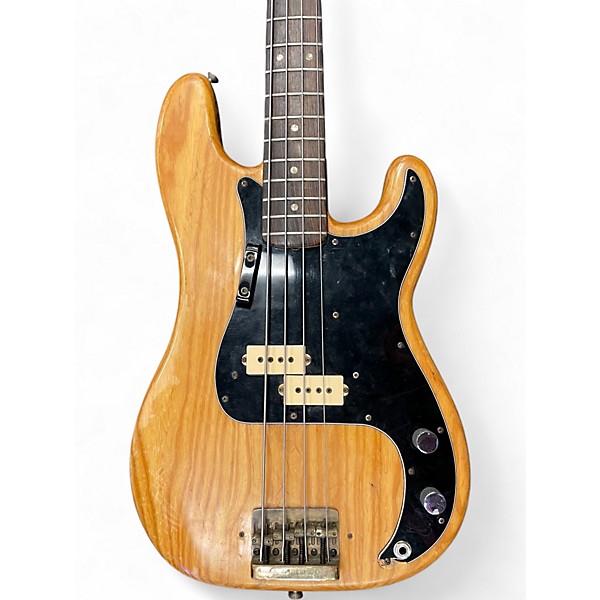 Vintage 1978 Fender 1978 Precision Bass Natural Electric Bass Guitar