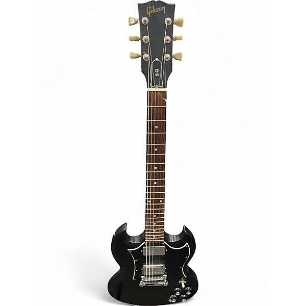 Used Gibson SG Standard Black Solid Body Electric Guitar