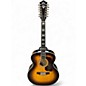 Used Guild F-512 Sunburst 12 String Acoustic Electric Guitar thumbnail