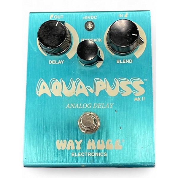 Used Way Huge Electronics WHE701 Aqua Puss Analog Delay Effect Pedal