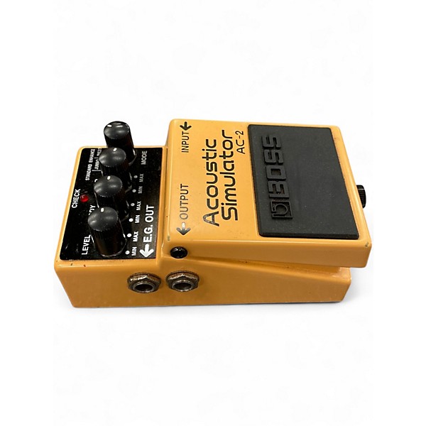 Used BOSS AC2 Acoustic Simulator Effect Pedal