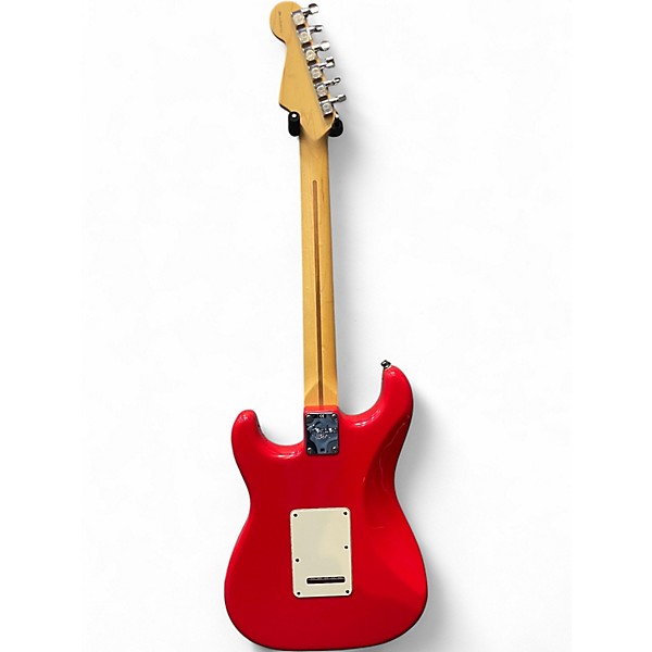 Used 2010 Fender American Standard Stratocaster Torino Red Solid Body Electric Guitar