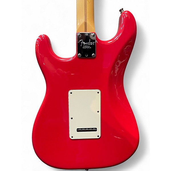 Used 2010 Fender American Standard Stratocaster Torino Red Solid Body Electric Guitar