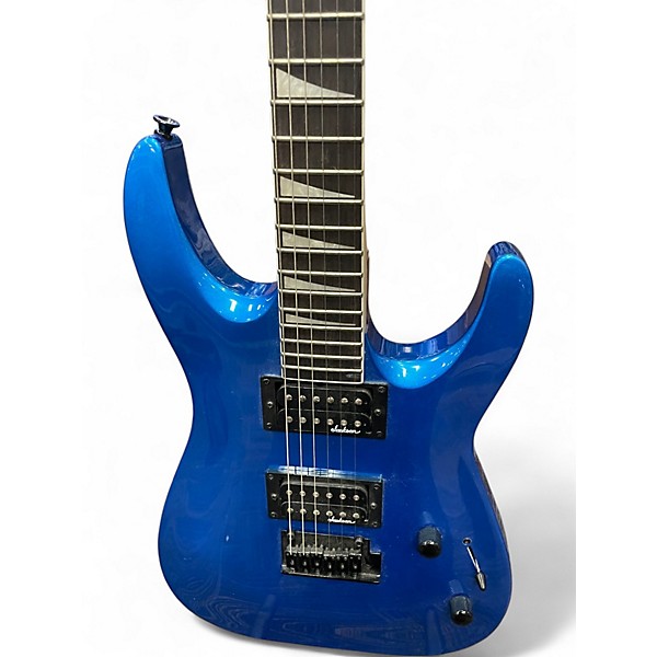 Used Jackson JS22 Dinky Metallic Blue Solid Body Electric Guitar