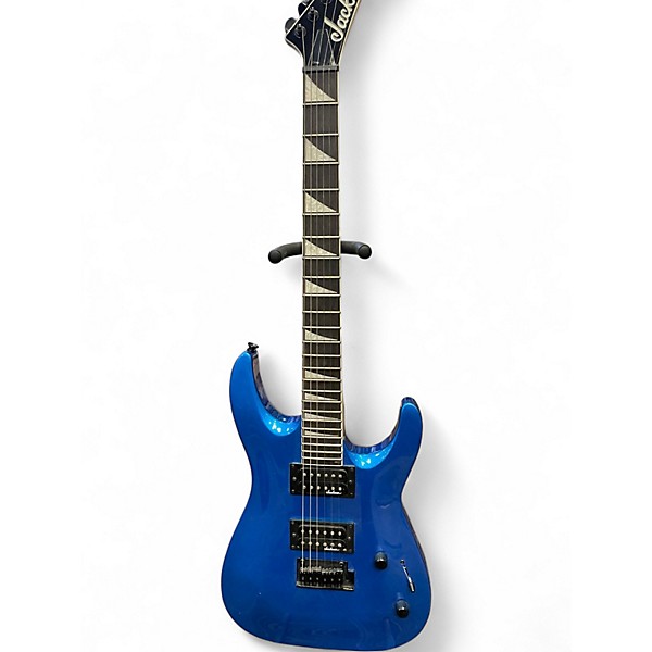 Used Jackson JS22 Dinky Metallic Blue Solid Body Electric Guitar