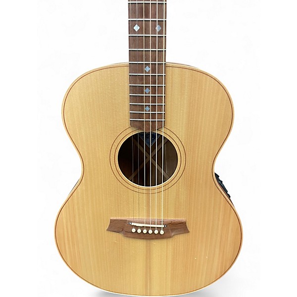 Used Cole Clark AN2ELH BB Angel Left handed Natural Acoustic Electric Guitar