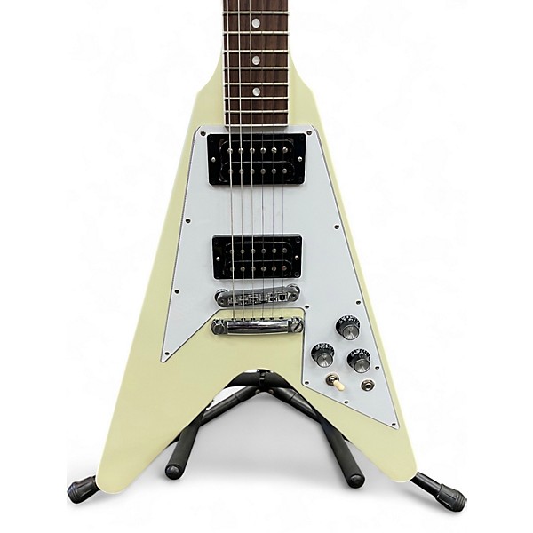 Used Gibson '70s Flying V Classic White Solid Body Electric Guitar