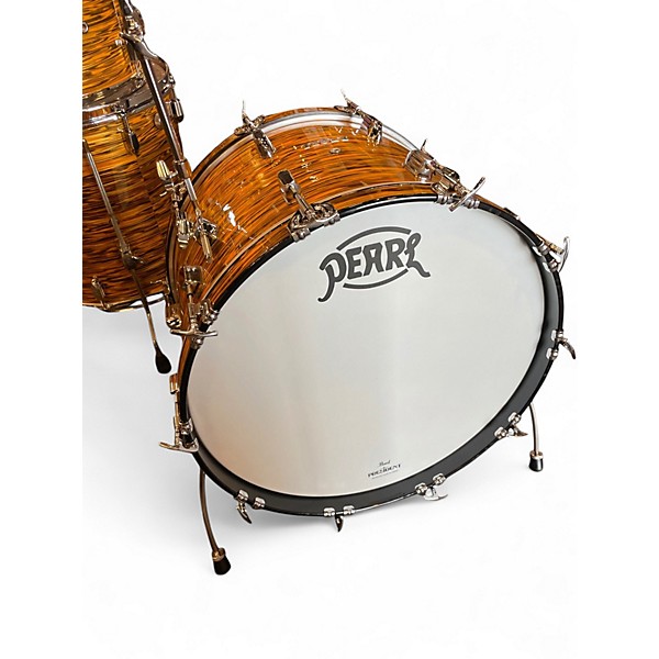Used Pearl 3 Piece PRESIDENT SUNSET RIPPLE Drum Kit