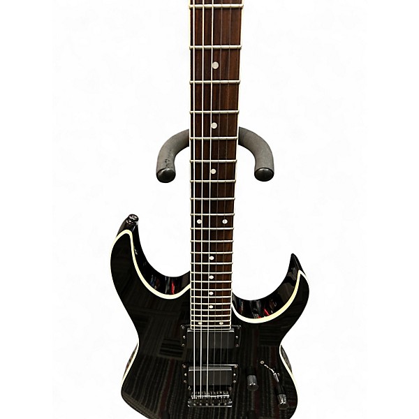 Used Ibanez RG2EX1 Black Solid Body Electric Guitar
