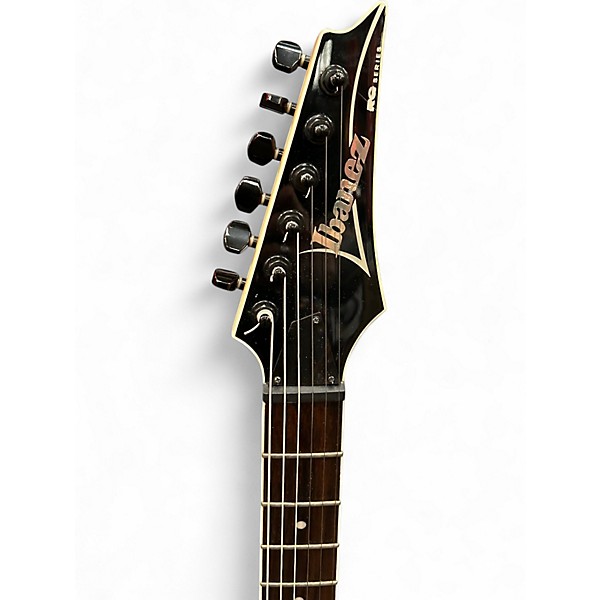Used Ibanez RG2EX1 Black Solid Body Electric Guitar