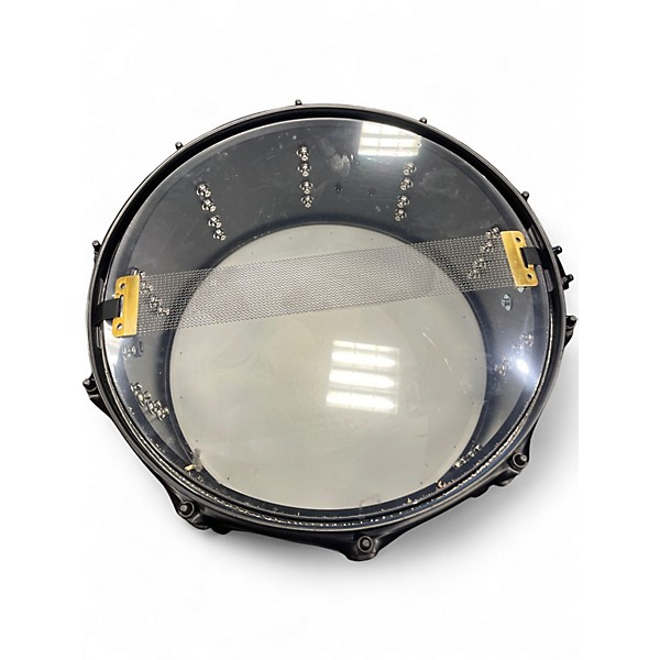 Used SJC Drums 14in Josh Dun Crowd Snare Black Powder Drum