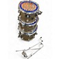 Used DW 4 Piece Performance Series ginger glitter Drum Kit