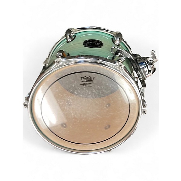 Used Mapex 5 Piece armory aqua marine Drum Kit