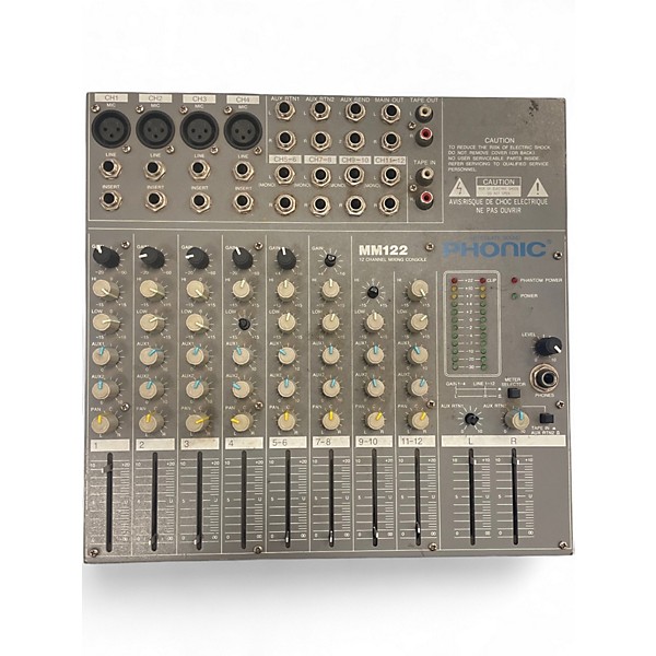 Used Alto ZMX122FX 8-Channel Unpowered Mixer