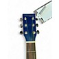 Used R W Jameson LEFT HANDED ACOUSTIC Blue Acoustic Guitar